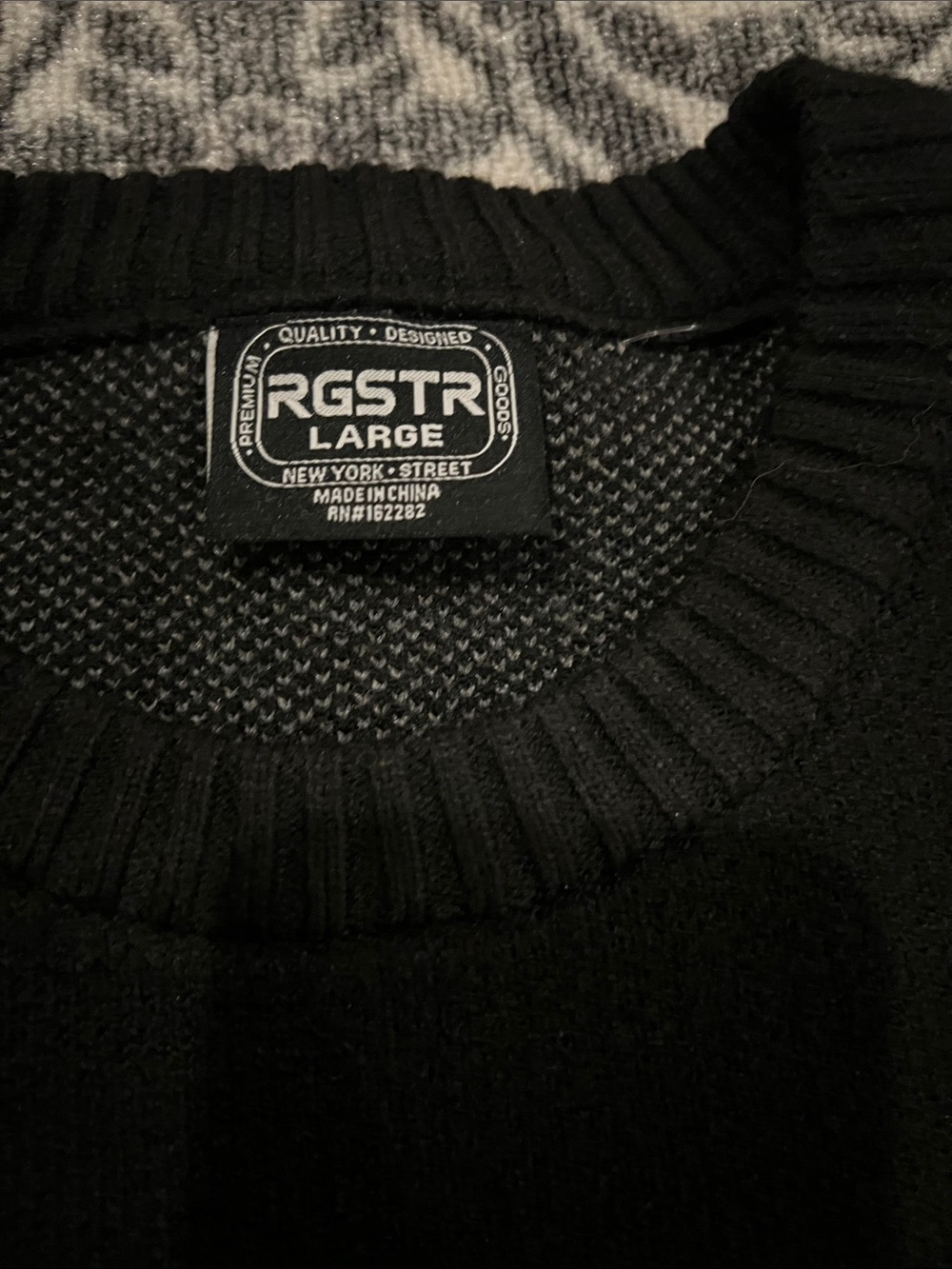 RGSTR Men’s Sweater - Picture 4 of 8